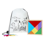 Estuche con mochila y tangram - Imagen 2