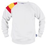 Sudadera bandera España blanco