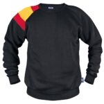 Sudadera Bandera España hombro negro