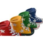 Hucha zapatilla resina - Imagen 2