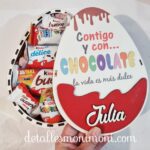 Caja 3D huevo kinder