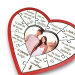 Corazón marco puzle - Imagen 2