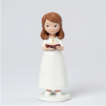 Lámina + Figura tarta niña con biblia - Imagen 3