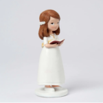 Lámina + Figura tarta niña con biblia - Imagen 4