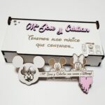 Llave mágica Dinsey Mickey y Minnie